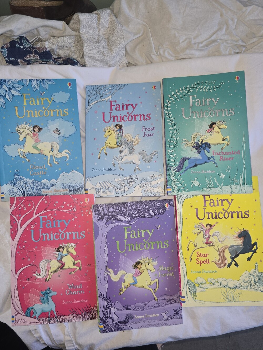 USBOURNE Fairy Unicorn set of 6 books